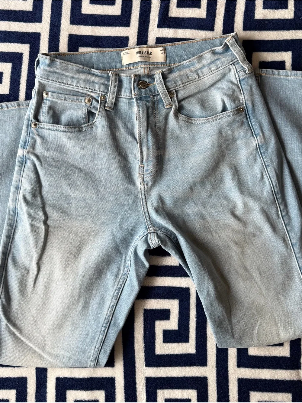 Hollister Light Blue Slim Men's Jeans